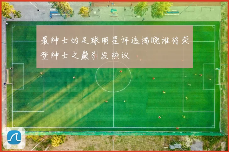 最绅士的足球明星评选揭晓谁将荣登绅士之巅引发热议