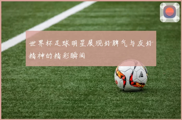 世界杯足球明星展现好脾气与友好精神的精彩瞬间