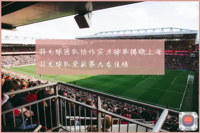 羽毛球团队协作实力榜单揭晓上海羽毛球队荣获第九名佳绩